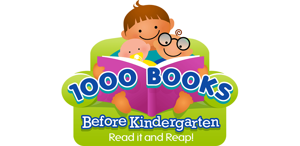 1000 Books Before Kindergarten Green Logo